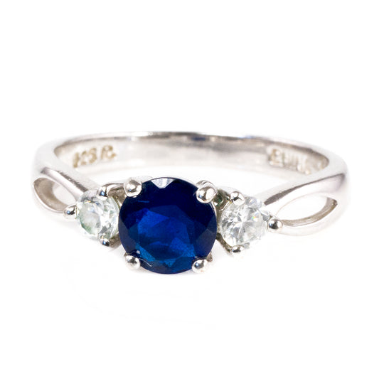 Silver & Cubic Zirconia Ring