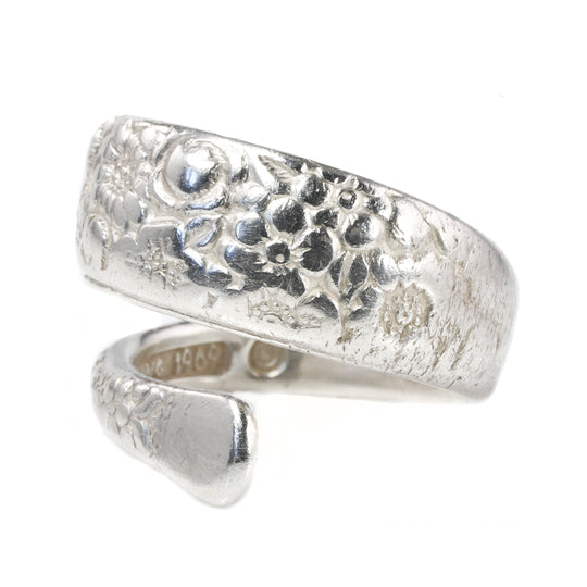 Silver Repousse Ring