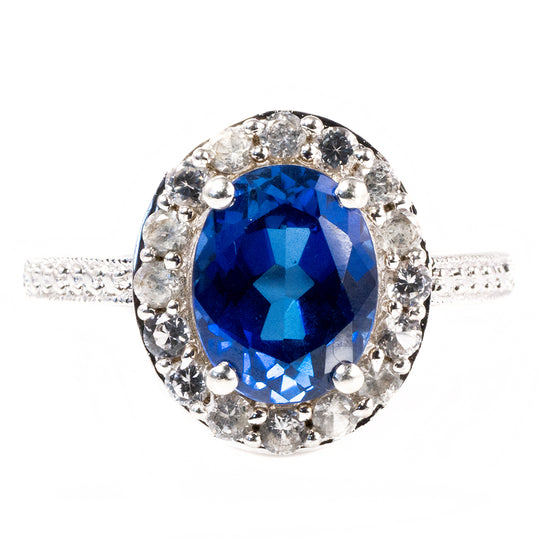 Silver & Cubic Zirconia Ring