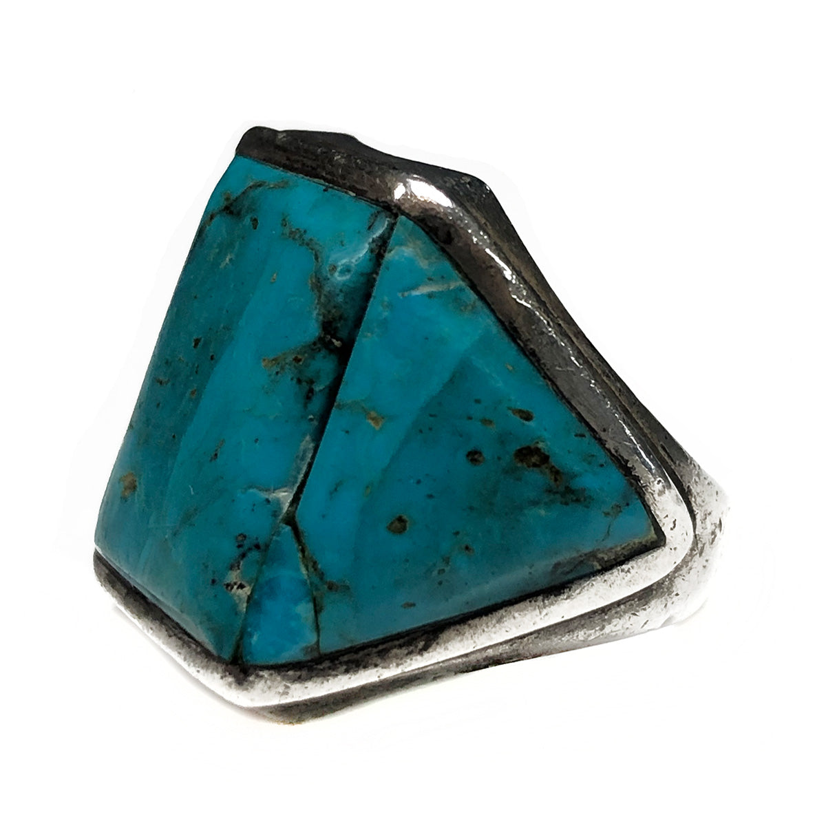 Native American Silver & Turquoise Ring