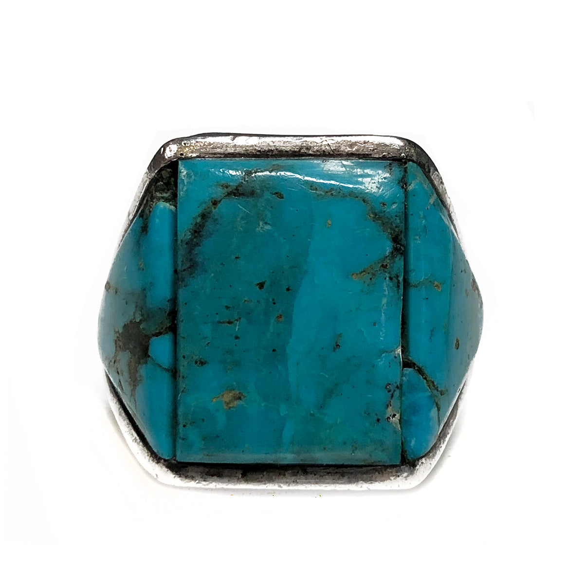Native American Silver & Turquoise Ring