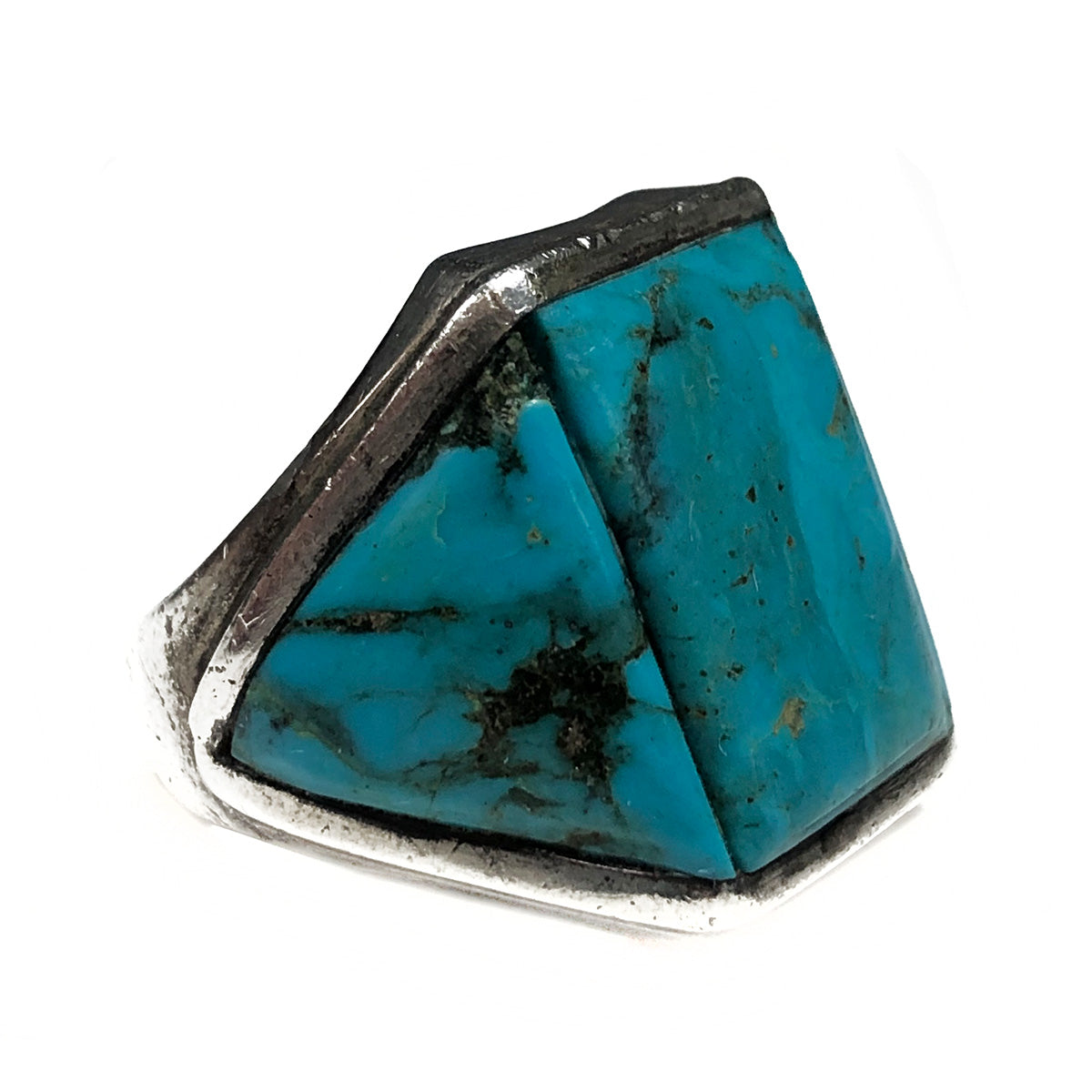 Native American Silver & Turquoise Ring