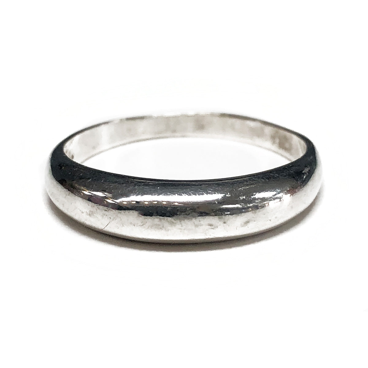 Domed Silver Ring