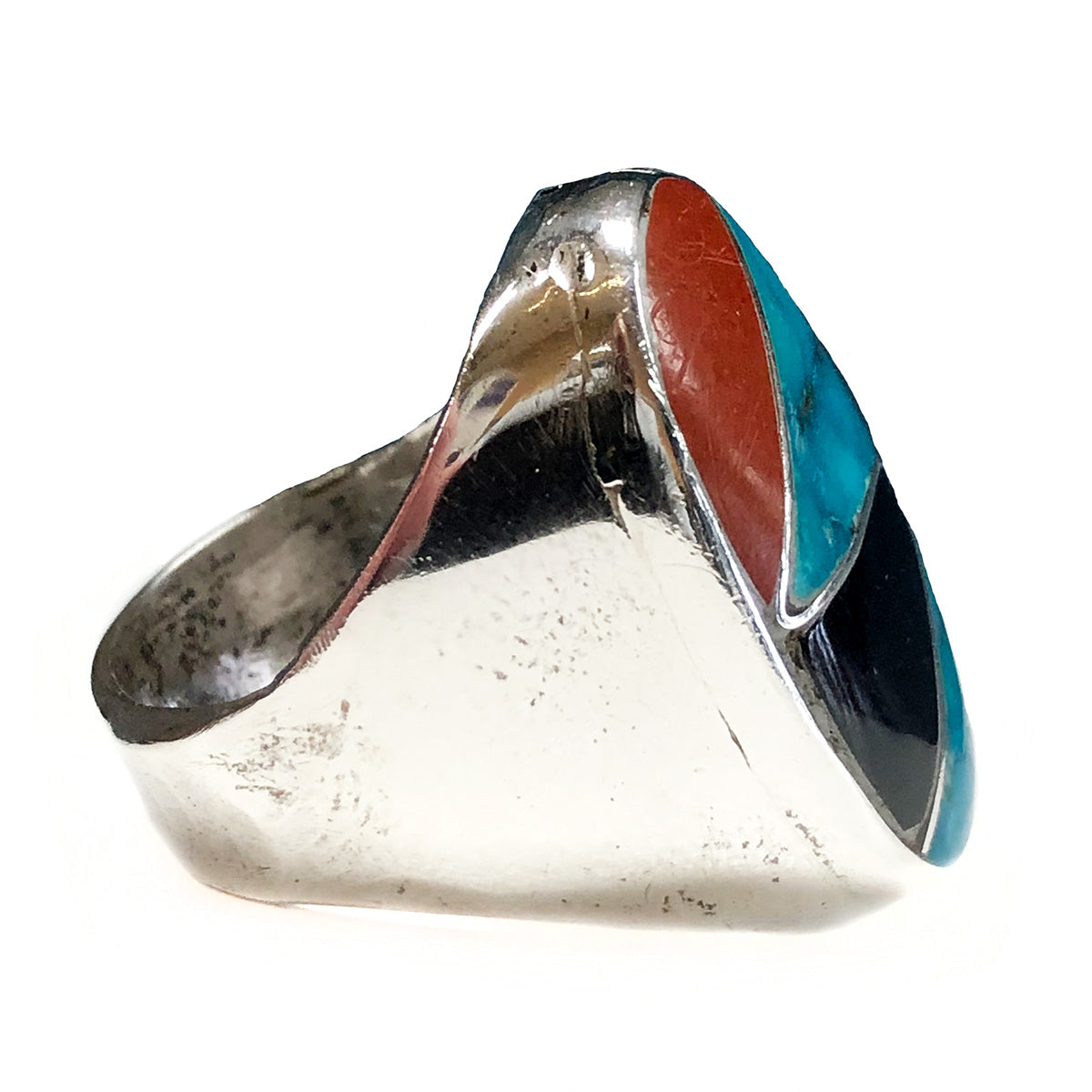 Navajo Silver & Turquoise Ring