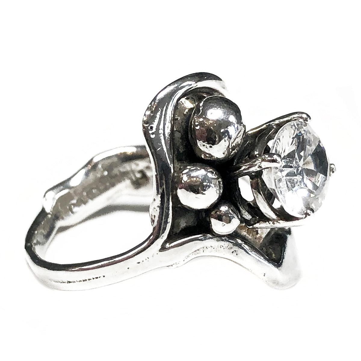 Silver & Cubic Zirconia Ring