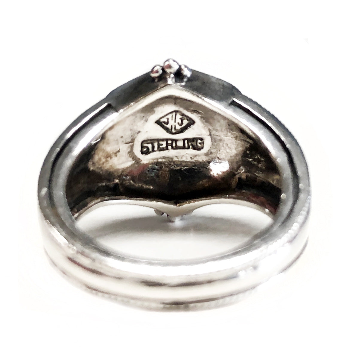 Silver Pearl & Marcasite Ring