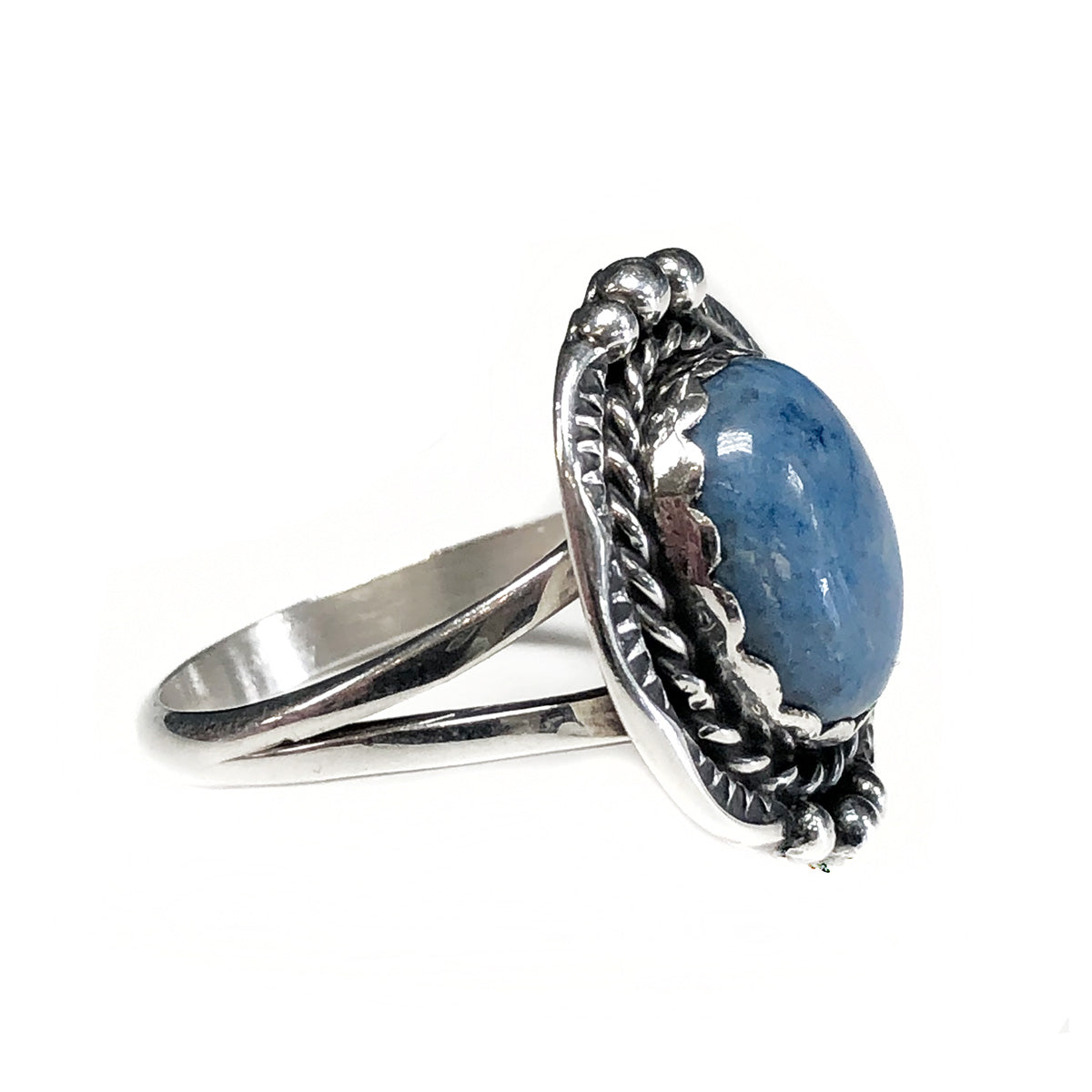 Navajo Lena Platero Silver &amp; Sodalite Ring