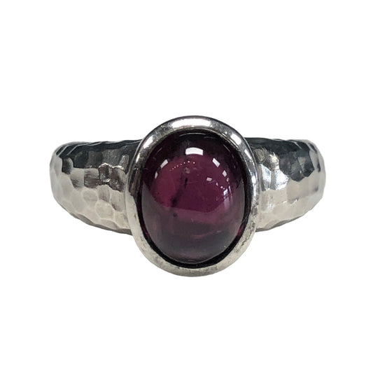 Silver & Glass Ring