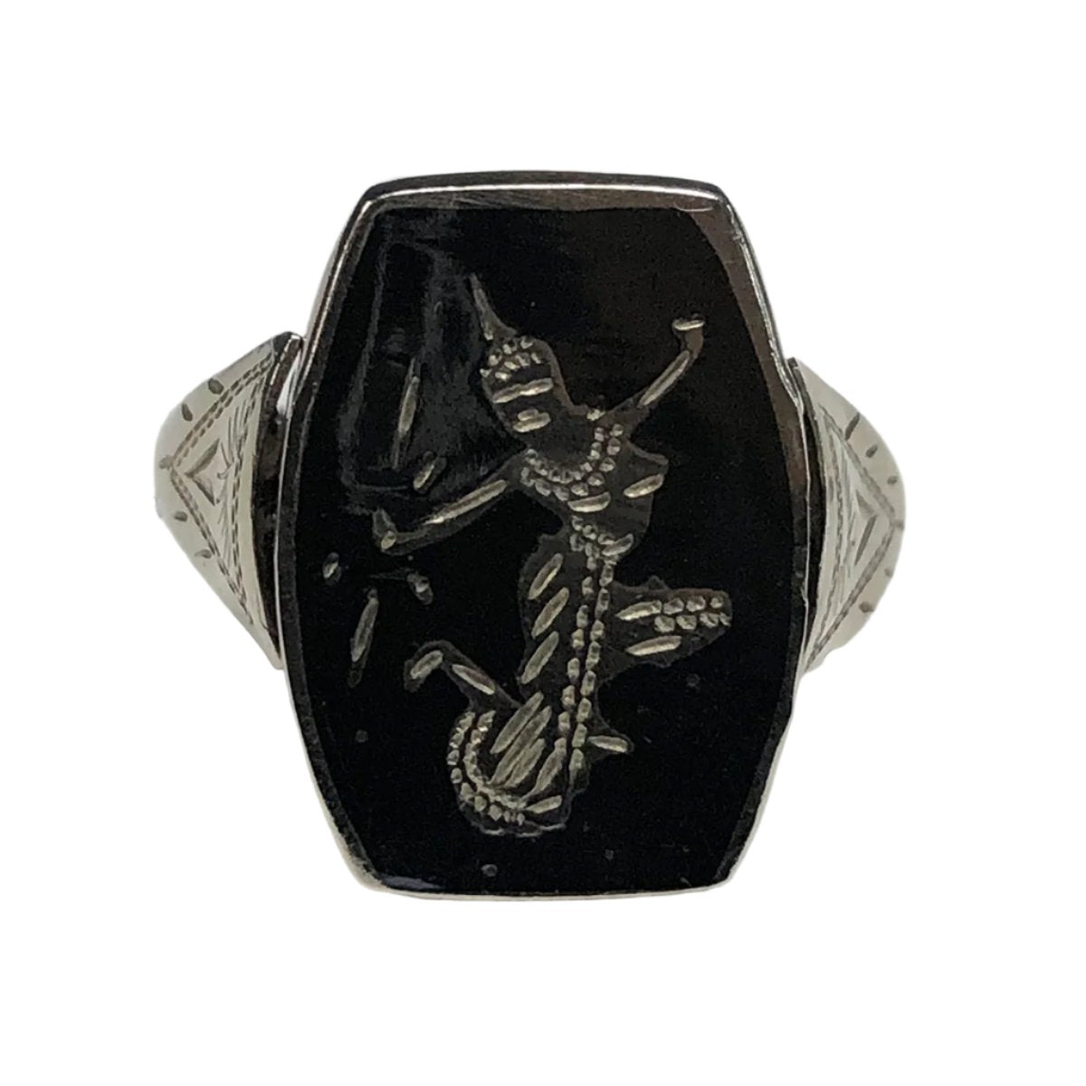 Siam Reversible Silver Ring