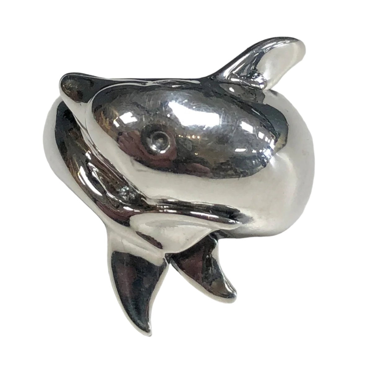 Silver Dolphin Ring