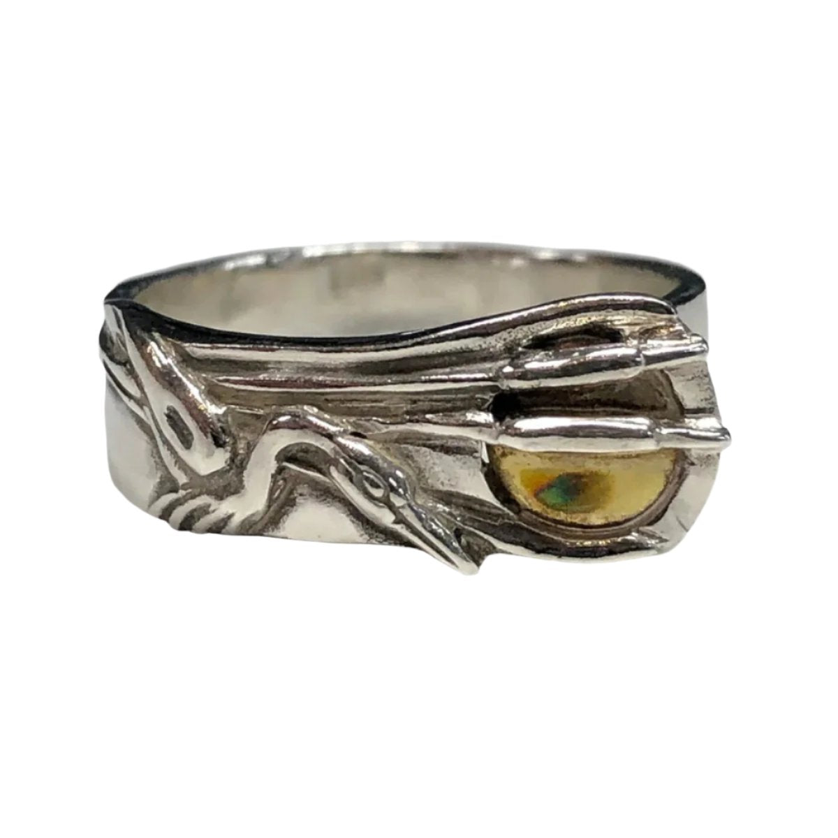 Jose Balli Audubon Egret Ring