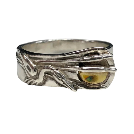 Jose Balli Audubon Egret Ring