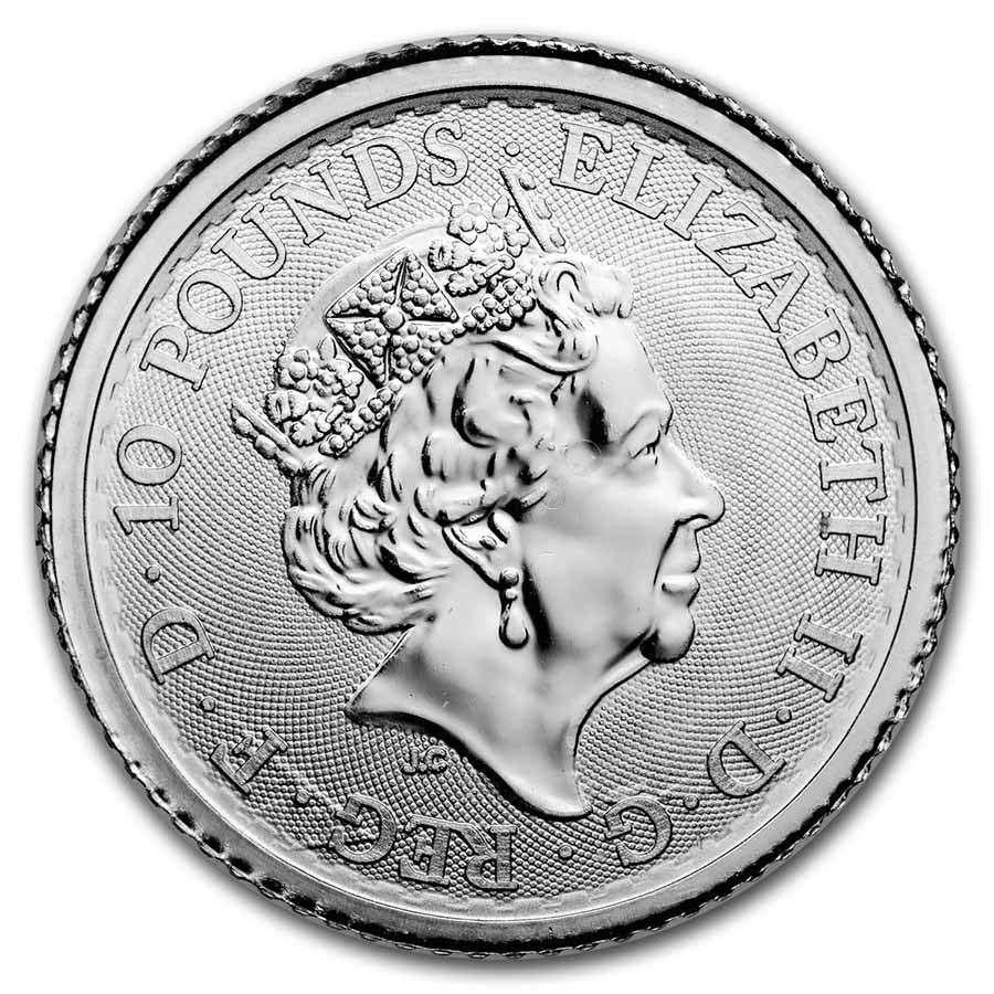 British 1/10 oz Platinum Britannia (BU) (Random Year)