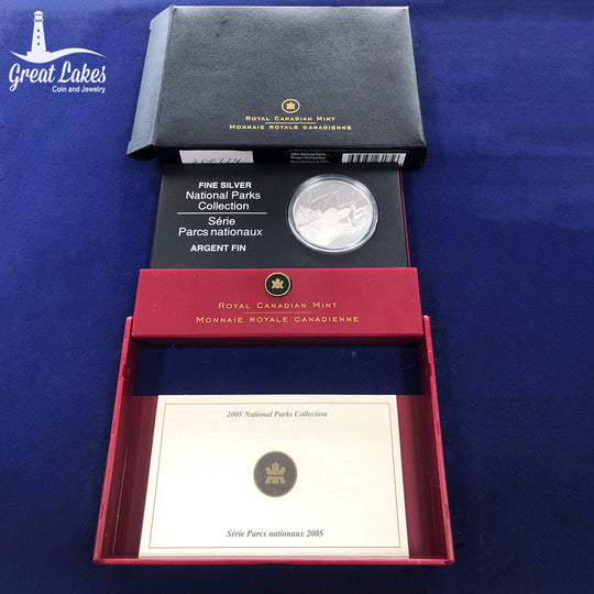 Royal Canadian Mint 2005 $20 National Parks Mingan Archipelago (With Box & CoA)