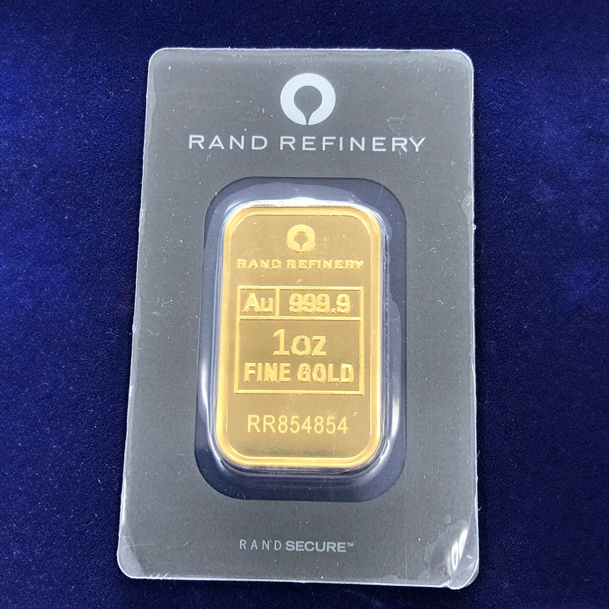 Rand Refinery 1 oz Gold Bar (In Assay) (Secondary Market)