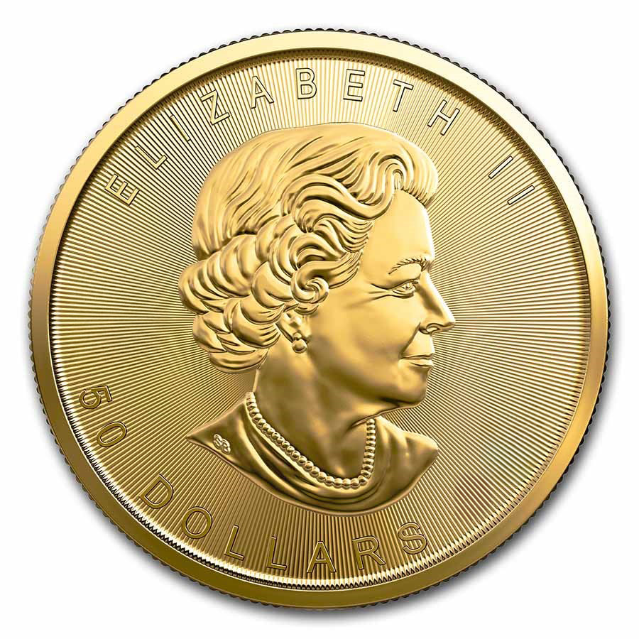Canadian 1 oz Gold Maple (Random Year) (.9999) (Low Premium)