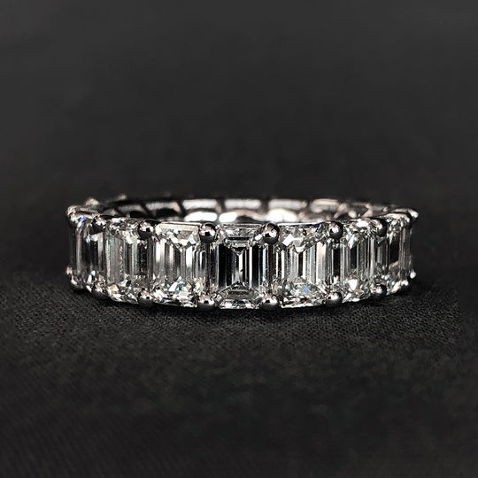 14 k White Gold Diamond Eternity Ring