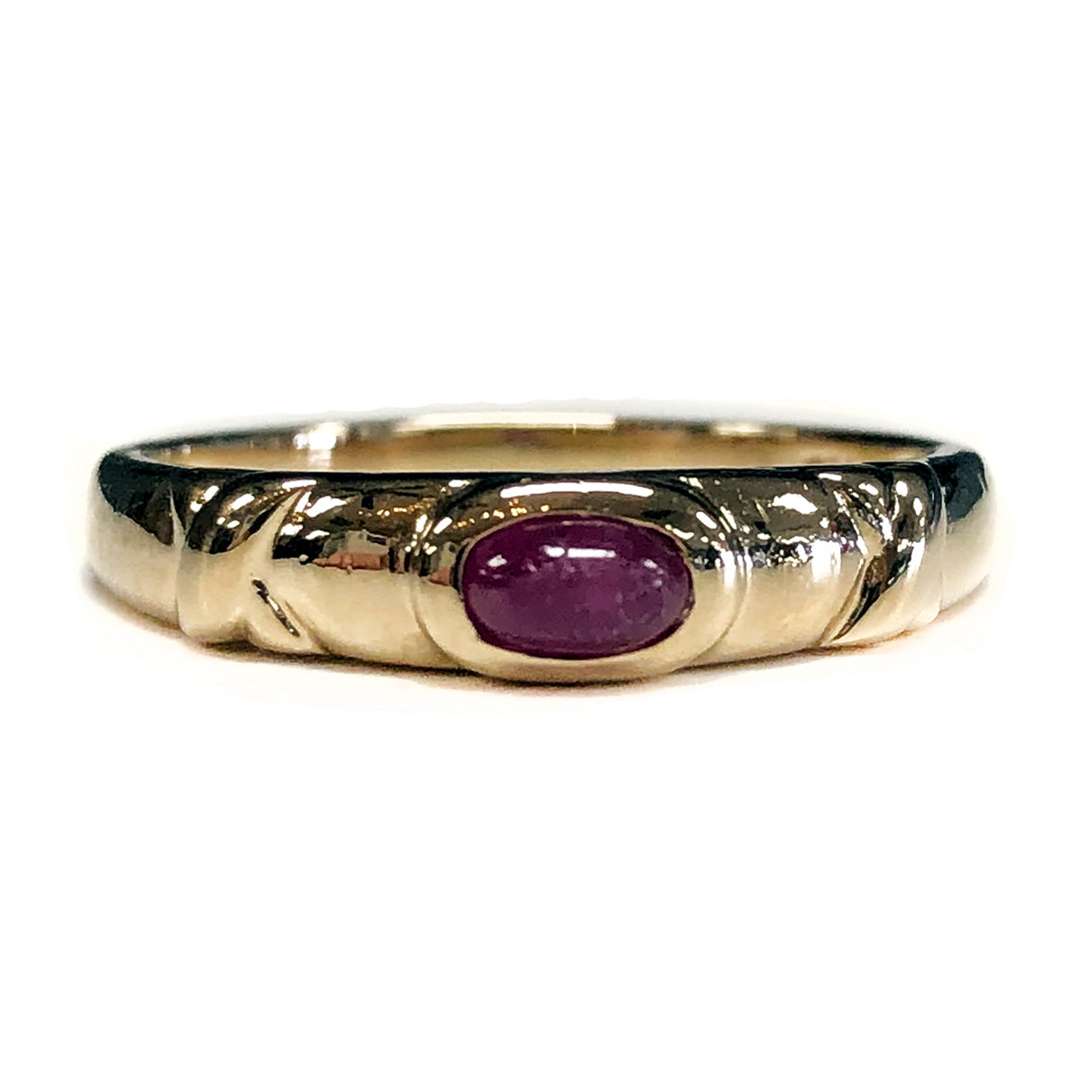 14 k Gold & Ruby Ring