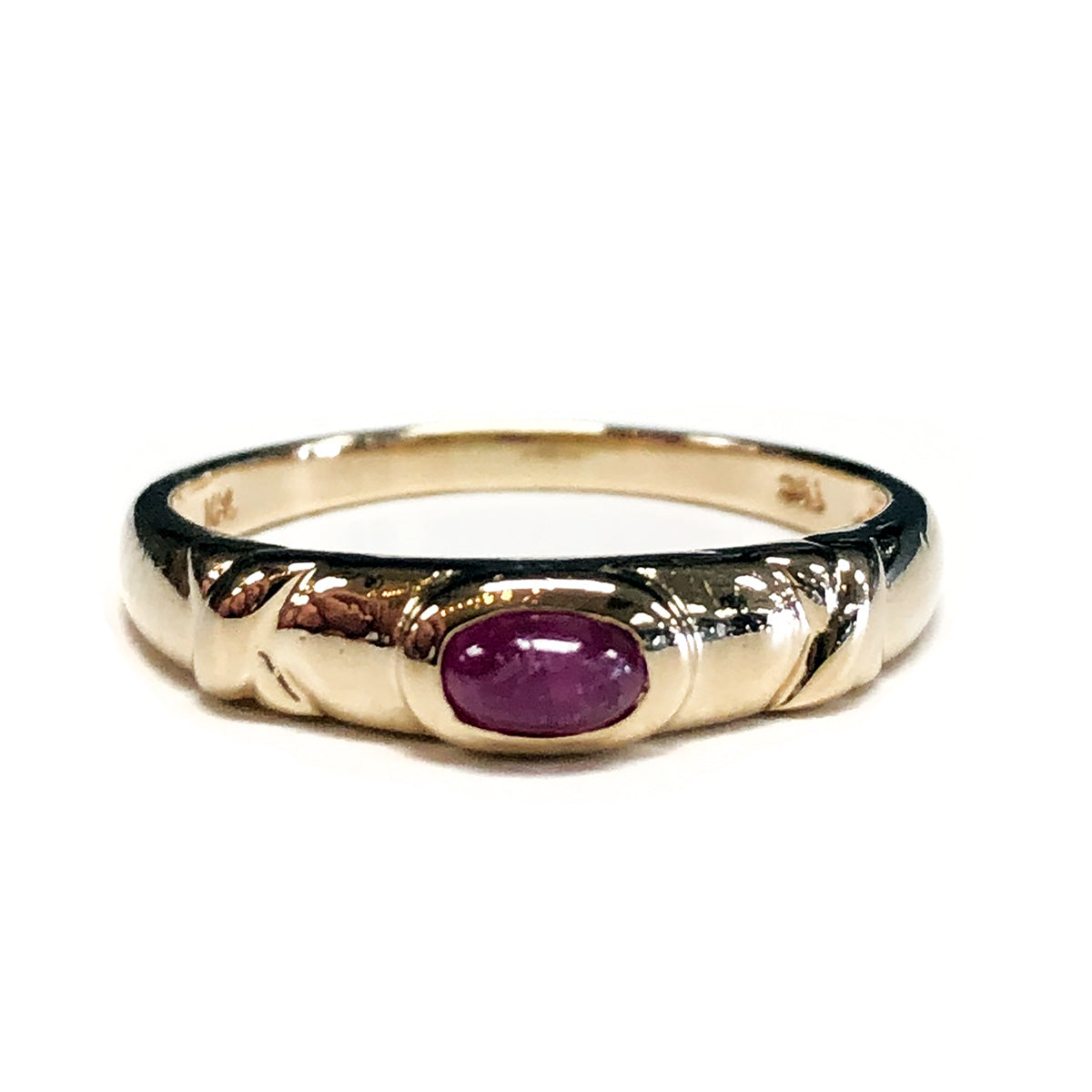 14 k Gold & Ruby Ring