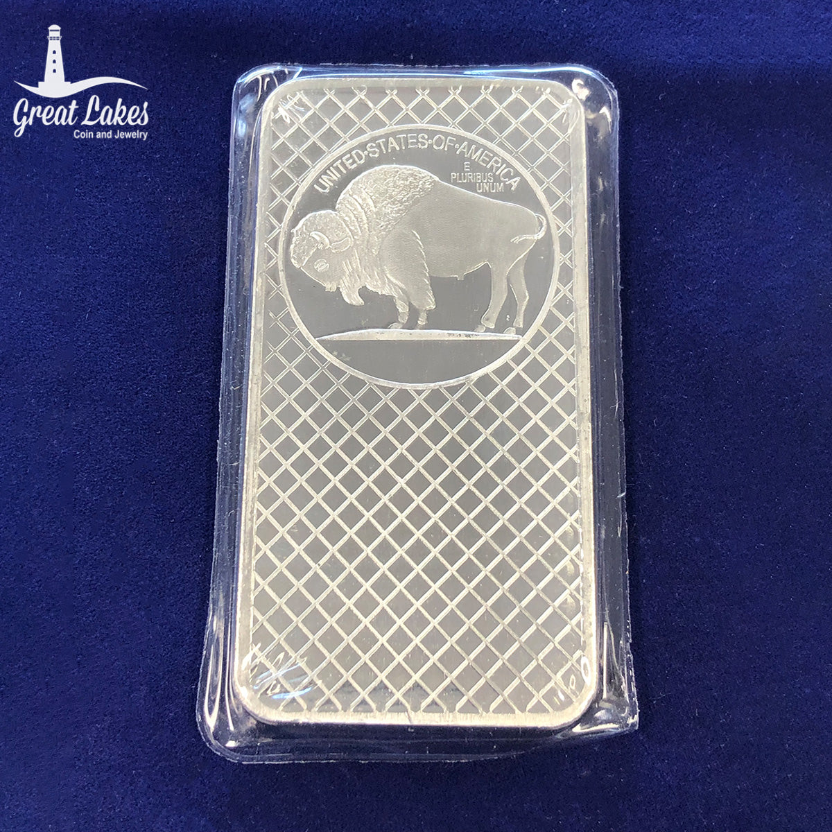SilverTowne Mint 10 oz Silver Buffalo Bar (Secondary) (Serialized)