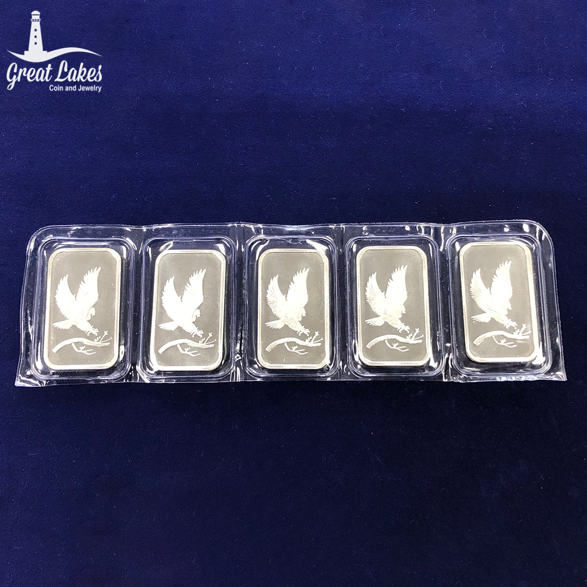 SilverTowne Mint 1 oz Silver Eagle & Prospector Bars (Secondary Market)