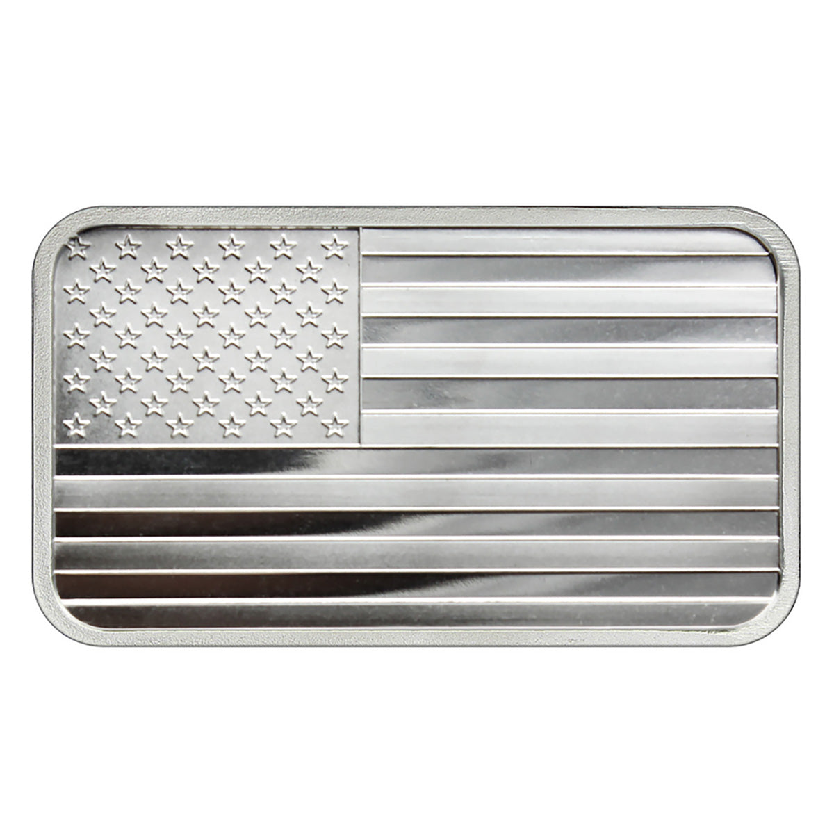 SilverTowne Mint 5 oz Silver Flag Bars