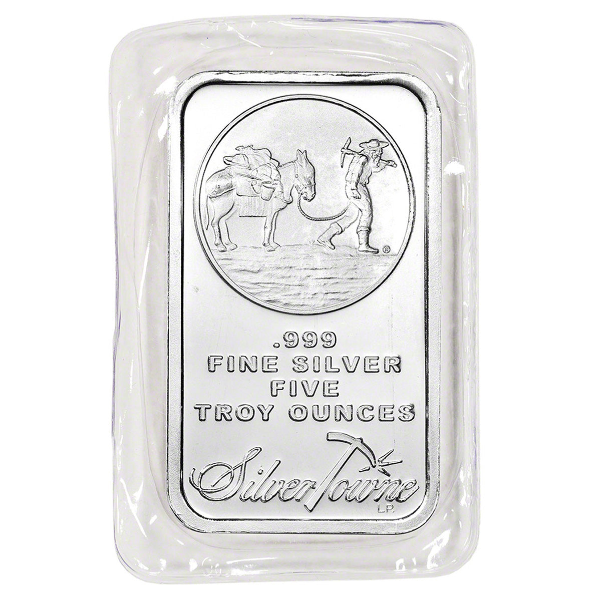 SilverTowne Mint 5 oz Silver Prospector Bars