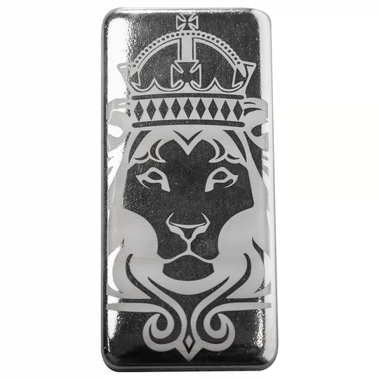 Scottsdale Mint 1 Kilo Silver Lion Cast Bar