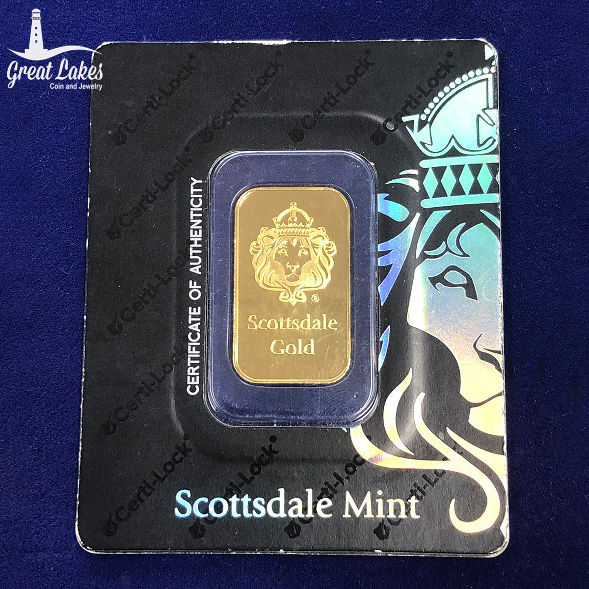 Scottsdale Mint 10 g Gold Bar (Secondary)