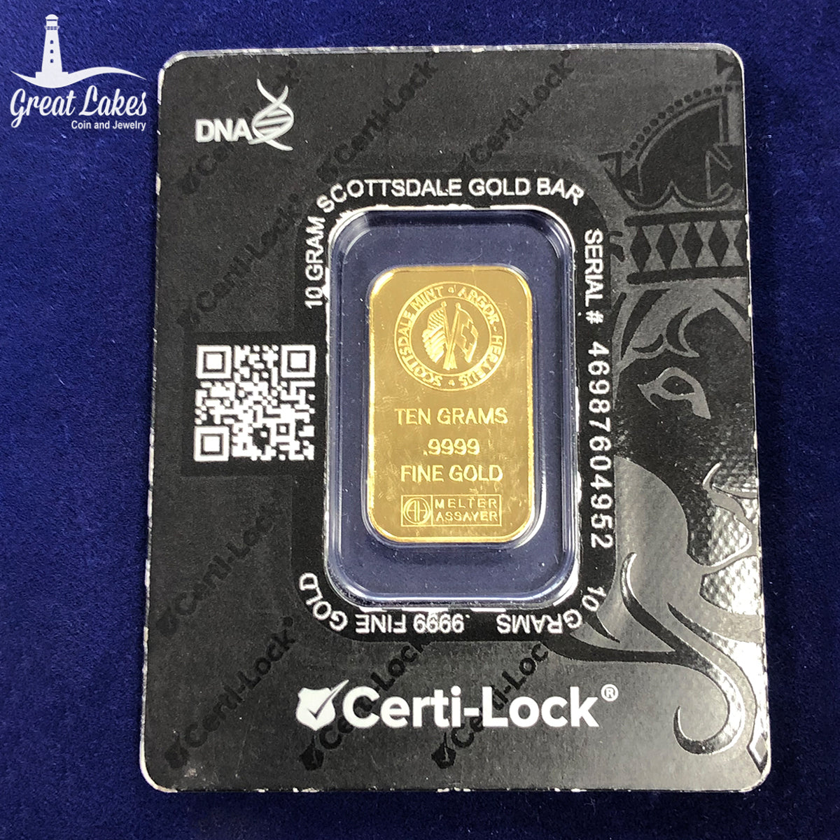 Scottsdale Mint 10 g Gold Bar (Secondary)