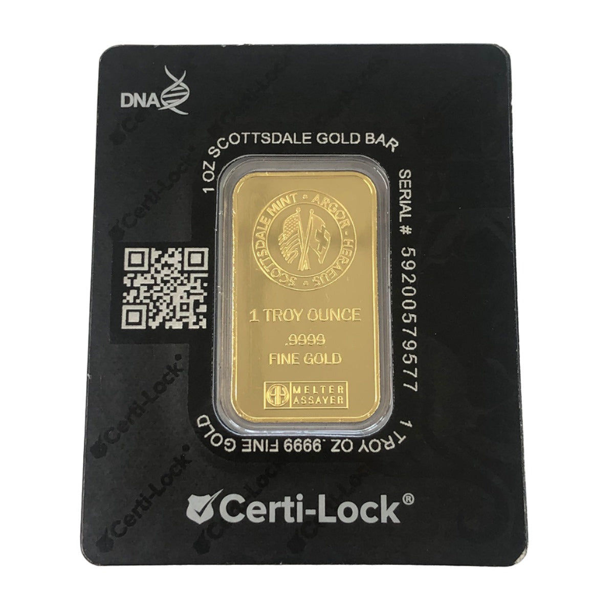 Scottsdale Mint 1 oz Gold Bar (Secondary)