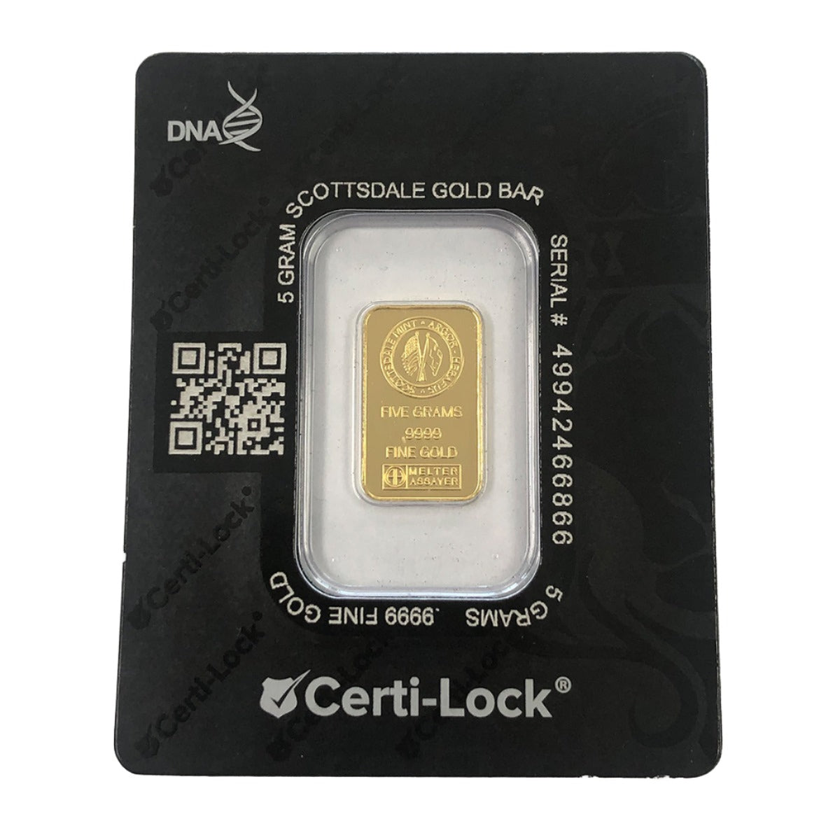 Scottsdale Mint 5 g Gold Bar (Secondary)