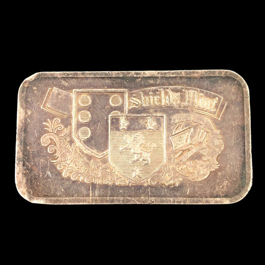 Shields Mint 1 oz Silver Bar