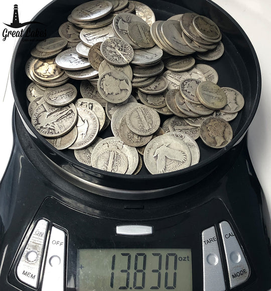 90% Silver Slicks (13.830 Troy Oz)
