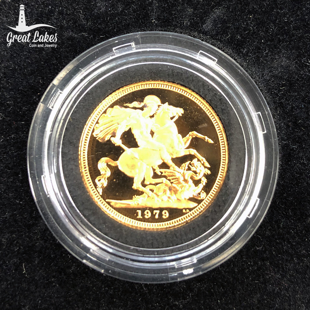 1979 British Proof Gold Sovereign (With Box & CoA)