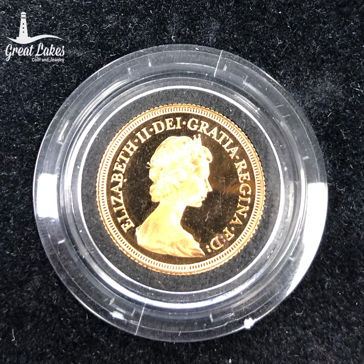 1979 British Proof Gold Sovereign (With Box & CoA)
