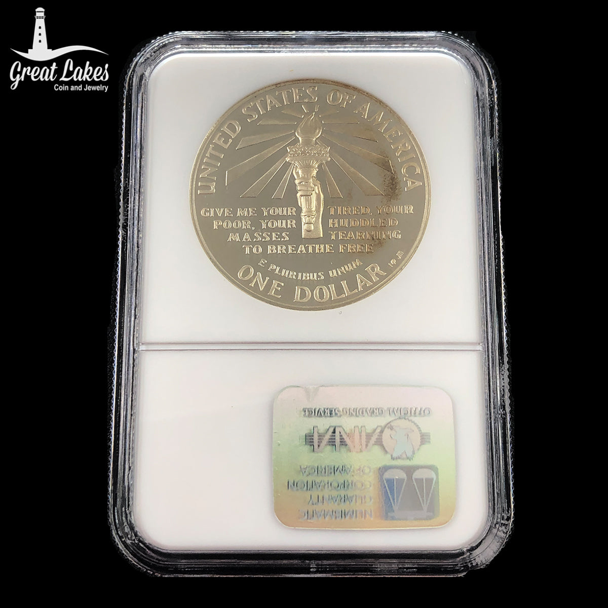 1986-S $1 Statue of Liberty Commemorative Proof NGC PF69 Ultra Cameo