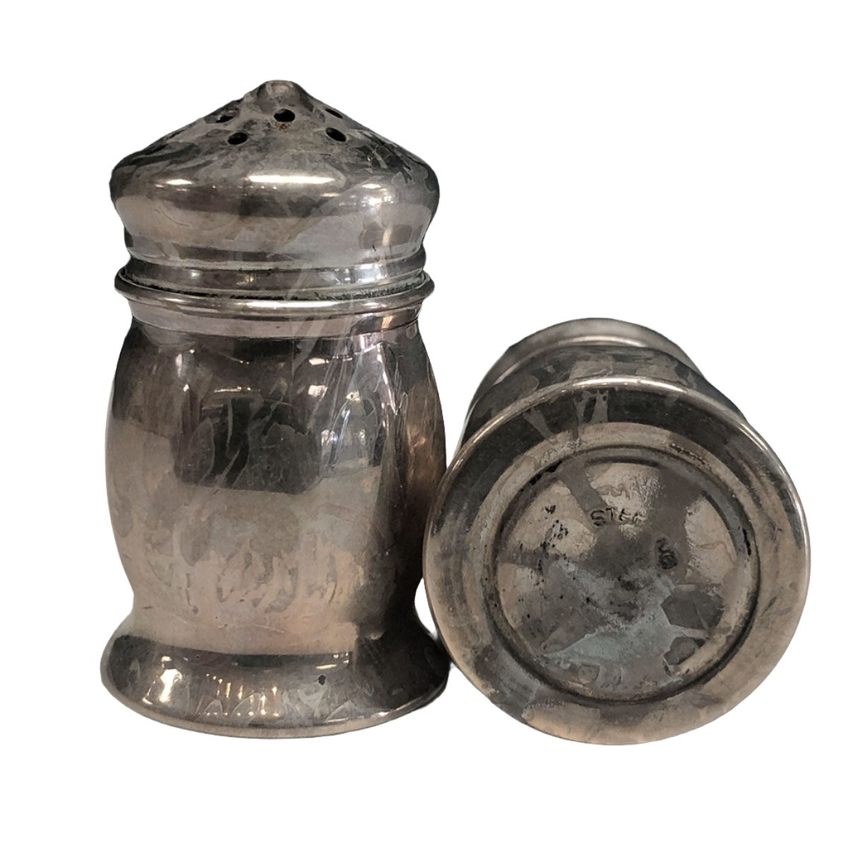 Sterling Silver Salt &amp; Pepper Shaker Set