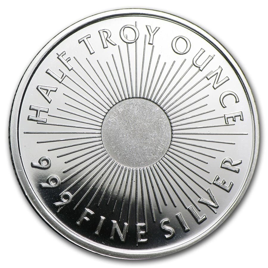 Tube of Sunshine Mint 1/2 oz Silver Rounds (Secondary Market)