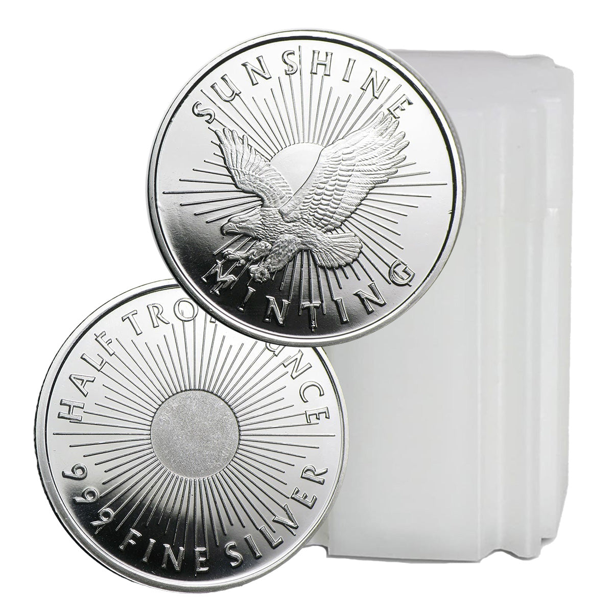 Tube of Sunshine Mint 1/2 oz Silver Rounds (Secondary Market)