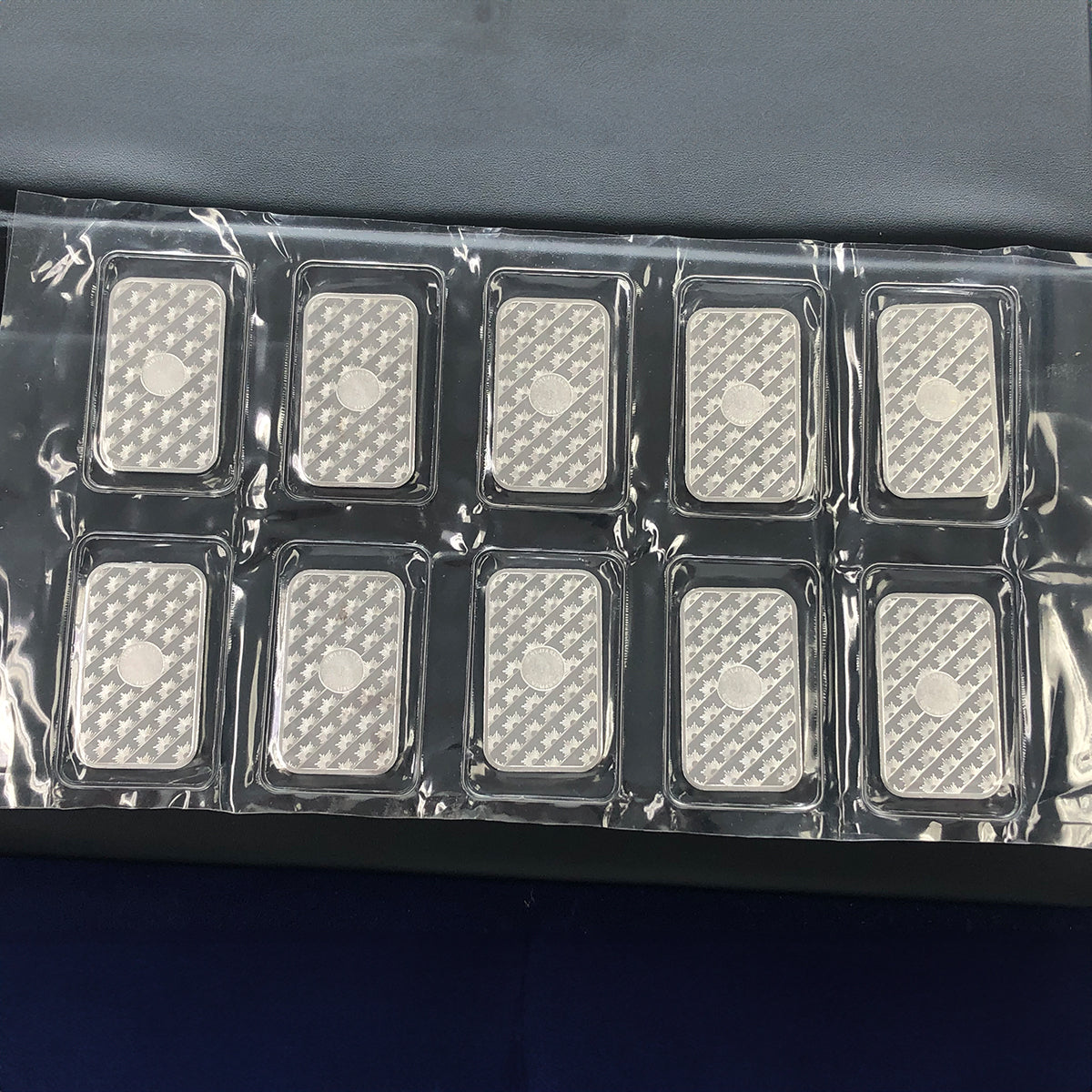 Lot of 10 Sunshine Mint 1 oz Silver Bars (Secondary Market)