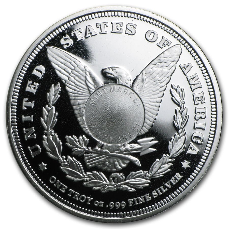 Tube of Sunshine Mint 1 oz Silver Morgan Rounds (20 Rounds) (Secondary Market)