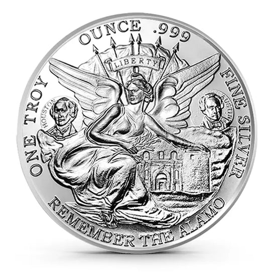 Texas 1 oz Silver Round (BU)