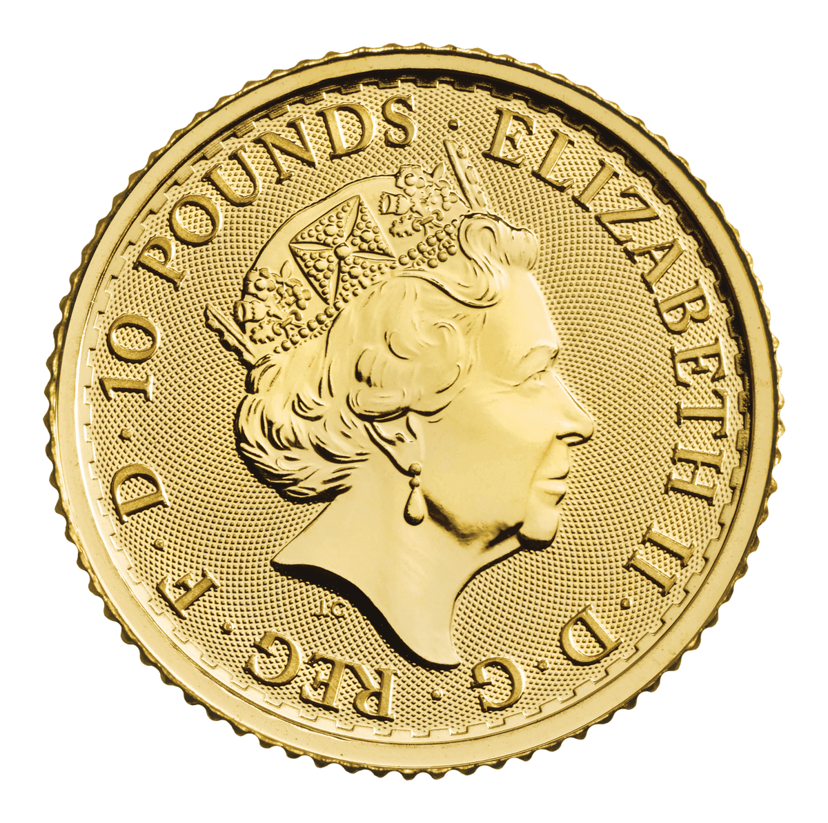 British 1/10 oz Gold Britannia (Random Year)