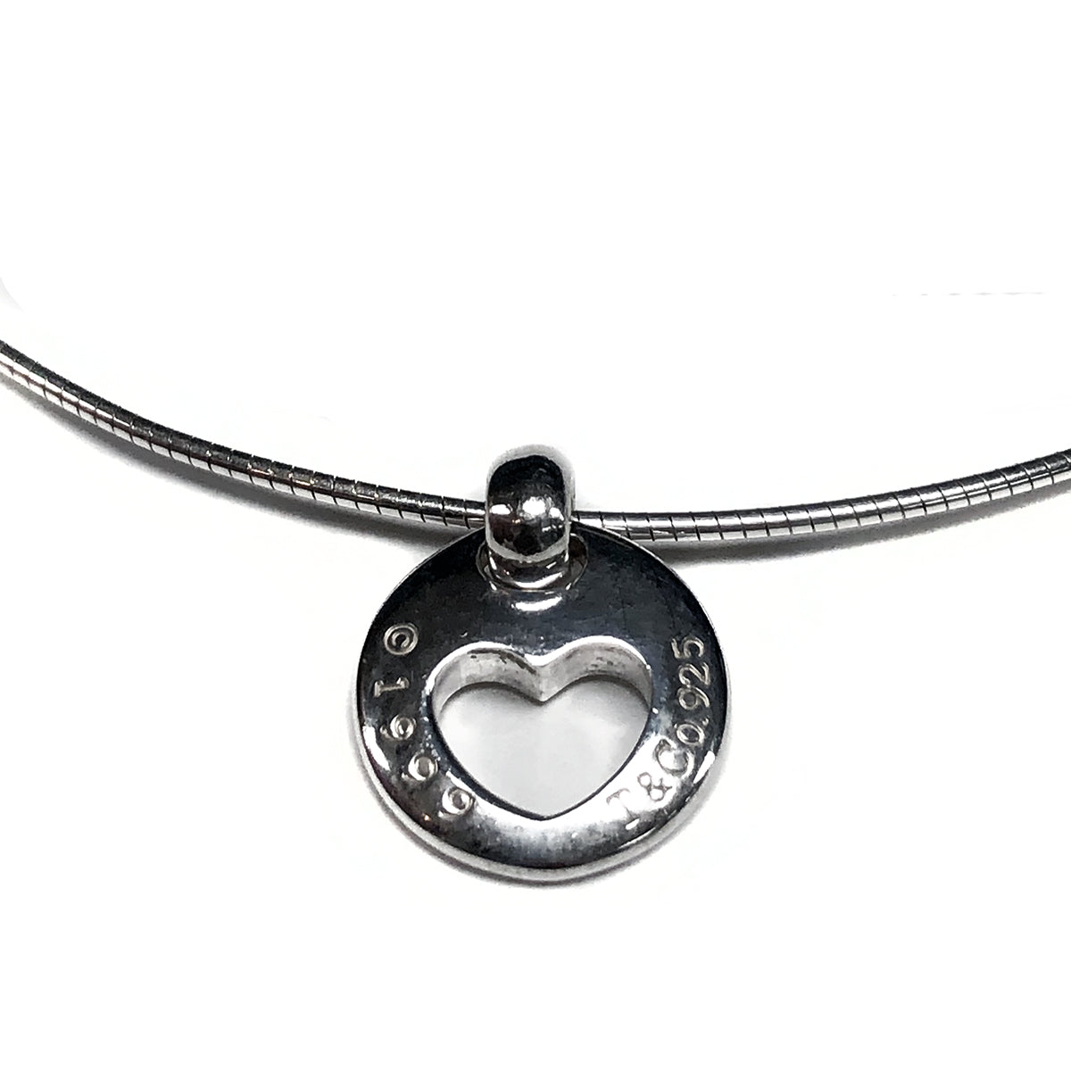 Tiffany Cut Out Heart Necklace