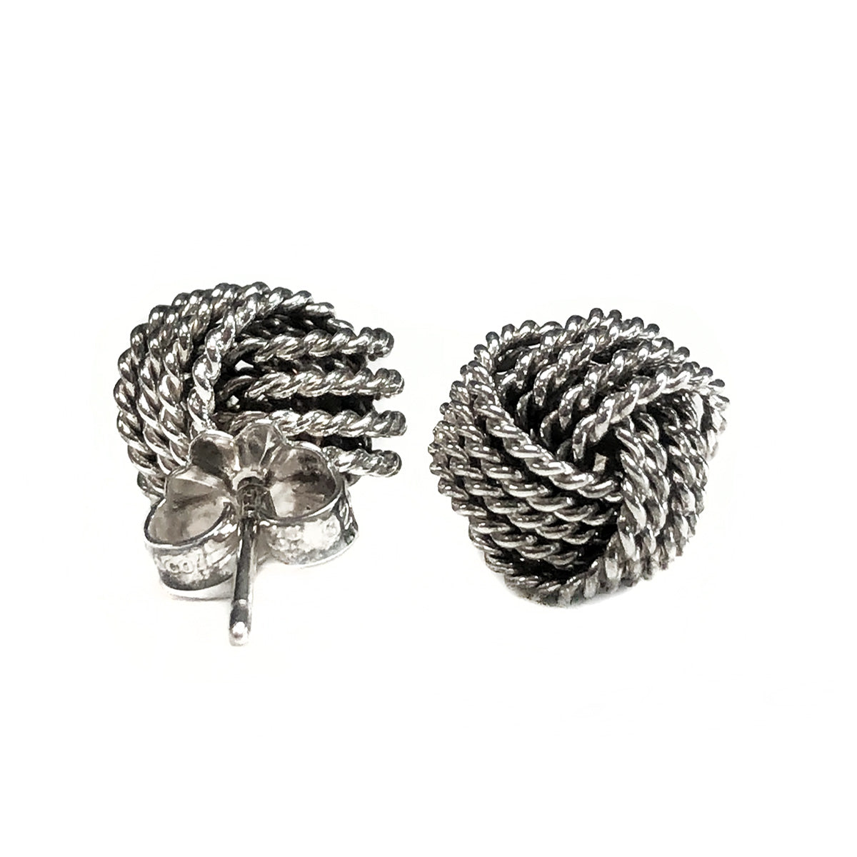 Tiffany Twist Knot Earrings (With Box)