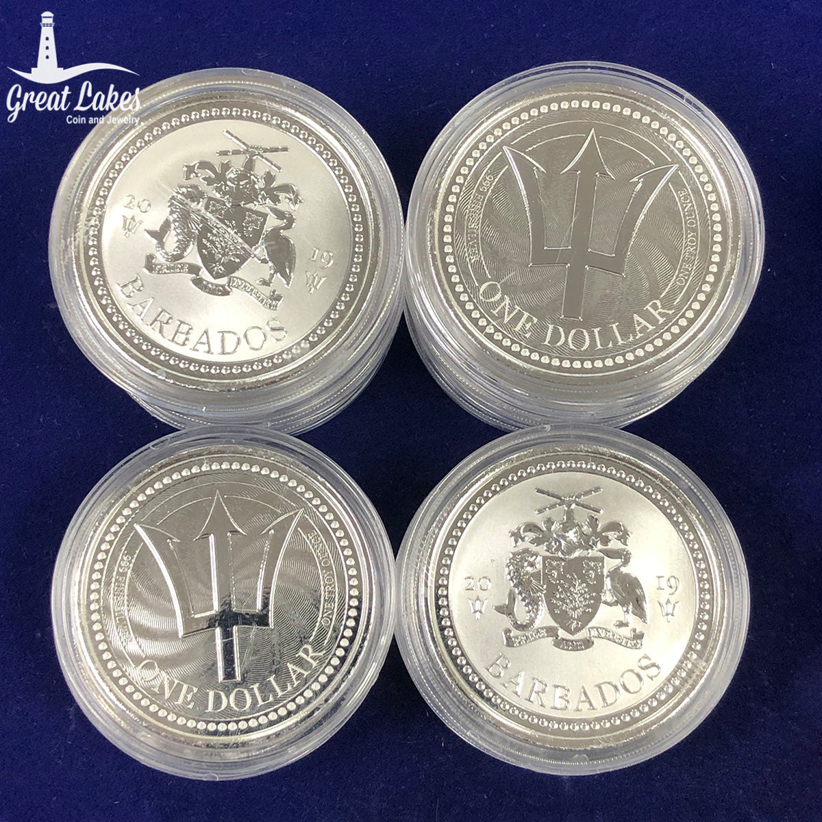 Scottsdale Mint 2019 1 oz Silver Tridents (Secondary Market)