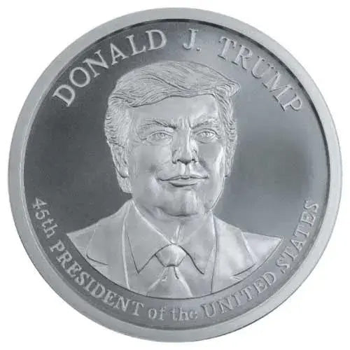 Donald Trump 2 oz Silver Round (BU)
