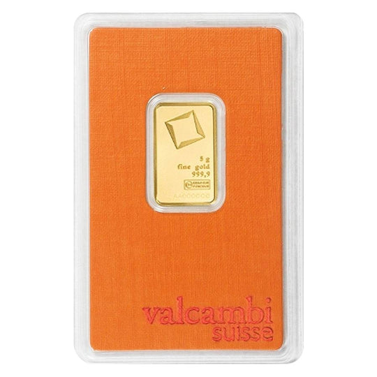 Valcambi 5 g Gold Bar