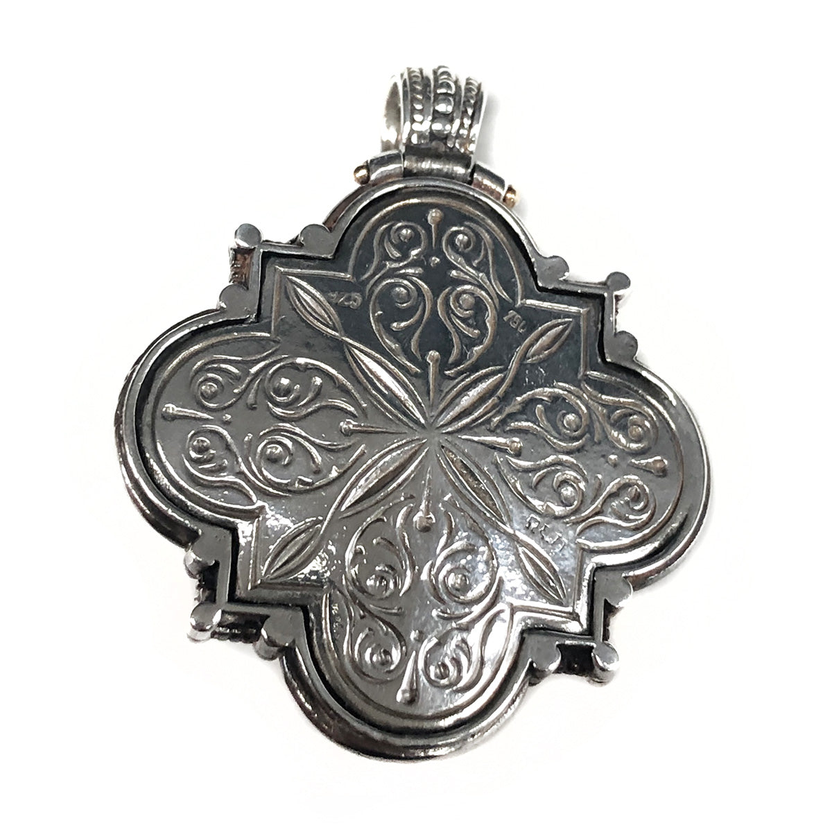 Gerochristo Greek Jewelry Vintage Medieval Byzantine Pendant